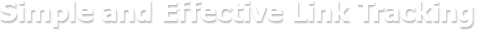 Simple and Effective Link Tracking